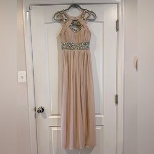 Betsy & Adam Women’s Sequined Prom Dress, 6